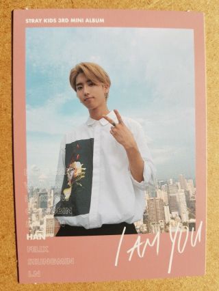 Stray Kids Han Jisung 1 Authentic Official Photocard Selfie 3rd Album I Am You