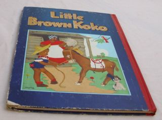 Little Brown Koko 1940 Black Americana Hard Cover Book