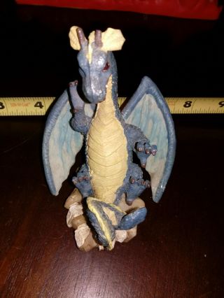 Cute Little Blue Dragon Figurine