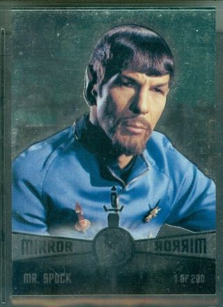 Star Trek Series Season 2 (m2) Mirror Mirror Spock Insert Card