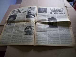 Black Panther Newspaper Massacre at Attica and Angela Davis Sept.  18,  1971 G - VG 3