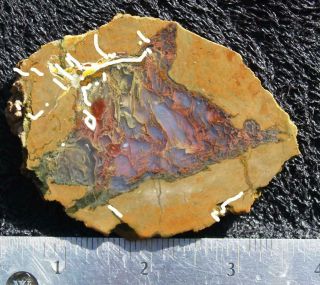 Rock slab PRIDAY PLUME agate - splendid plume material 3