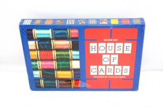 Medium - Size House Of Cards Designed By Charles Eames Still