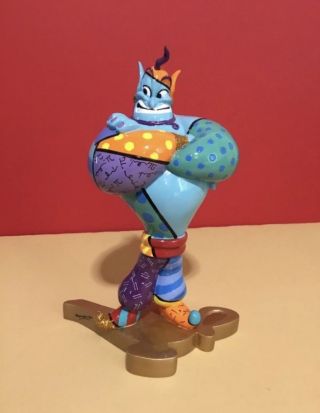 Romero Britto Disney Genie Pop Art Figurine 4049690 Very Rare