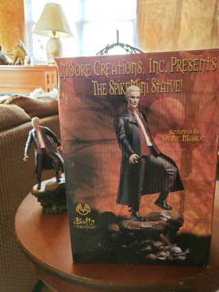 Rare Limited Edition Buffy The Vampire Slayer Spike Mini Statue -