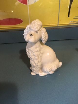 Vintage Retro Ceramic Poodle - Mid Century,  Kitsch