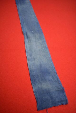 VL05/50 Vintage Japanese Fabric Cotton Antique Boro Patch Indigo Blue 79.  5 