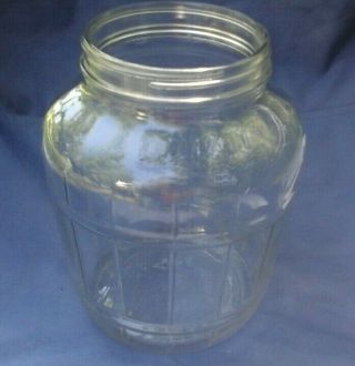Glass Jar Only Vintage Dazey Butter Churn 4 Quart Different Shaped