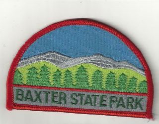 Baxter State Park Maine Souvenir Patch