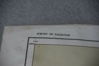 TEL AVIV,  PALESTINE,  AN OLD MAP,  1944,  SURVEY OF PALESTINE,  77 X 64 CM,  1:10000 8