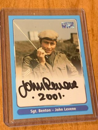 Doctor Who Strictly Ink Series 1 A9 John Levene