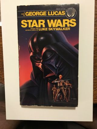 Star Wars 1976 First Edition George Lucas Novel Ballantine Paperback