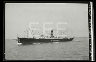 1937 Ss William Luckenbach Ocean Liner Ship Old Photo Negative 568b