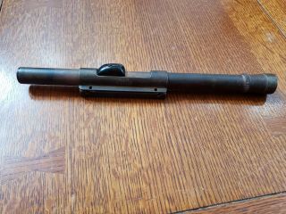 Vintage Weaver Rifle Scope 22 Tip - Off Atq Hunting Patent No.  2803907