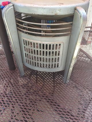 Vintage Lakewood F - 12 3 Speed Country Aire Hassock Floor Fan For Repair Parts 6
