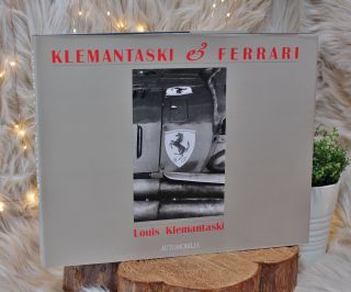 Klemantaski & Ferrari Automobilia Louis Klemantaski Hardback Book With Cover