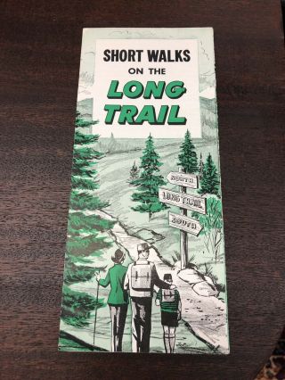 Green Mountain Club Short Walks Long Trail Mass Vermont Canadian Border Hiking