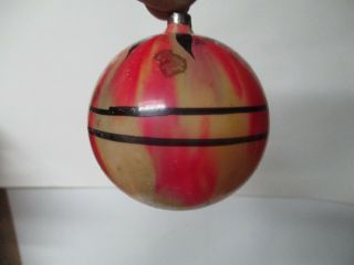 2 1/2 " - Old End Of The Day Painted Glass Christmas Ornament 1
