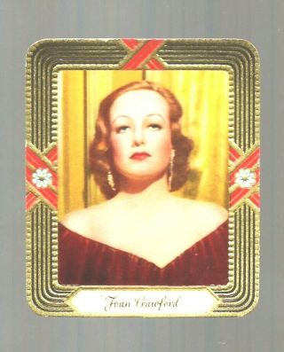 1936 Garbaty Passion Film Stars 120 Joan Crawford Key Card Rare Set