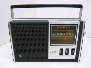 Vintage Panasonic Model R - 1551 Am Portable Transistor Radio