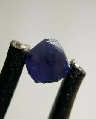 Rare benitoite crystals from the gem mine in California - - GEM PREFORMS - - 3