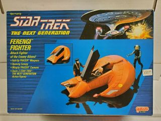 Ferengi Fighter Star Trek The Next Generation Tng Galoob Factory 1989
