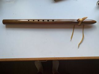 Native American Wooden Flute Key Low D