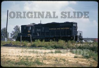 Orig 1960 Slide - N&w Norfolk & Western Gp9 625 Cincinnati Oh Ohio Railroad