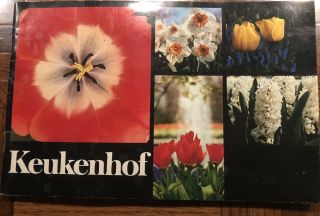 . Keukenhof Visitors Brochure,  Full Color,  Photographs,  Map Of Garden