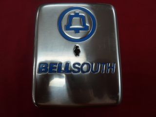 Vintage Bell South Western Electric Vault Door Payphone Pay Phone At&t Payphones