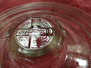 Vintage Griswold J - 1805 8 Glass Lid/cover For Cast Iron Dutch Oven 1278,  E.  G.