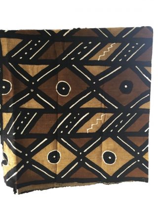 African Bogolan Mud Cloth Textile Mali 40 