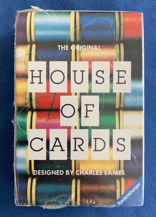 Charles Eames House Of Cards Picture Deck Playing Factory Museum Art