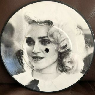 Madonna Shanghai Surprise Press Conference 7 " Picture Disc Vinyl Record Rare Oop