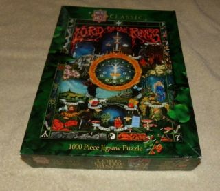 Masterpieces 1000 Piece Jigsaw Puzzle " Lord Of The Rings " Complete