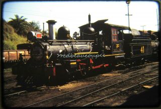 Osld Railroad Slide Brazil Rffsa 41 Steam 9/83