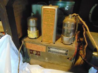 Antique Silvertone tube radio.  Not 4