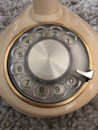 Vintage Western Electric French Style Rotary Dial Cradle Phone Telephone 175592 3