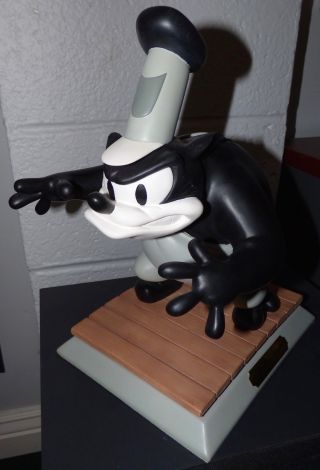 Walt Disney Peg Leg Pete Signed Le Figurine 1997 Official Disneyana Convention