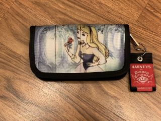 Harveys Disney Good Vs Evil Seatbelt Bag And Classic Wallet,  Aurora