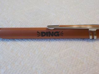 Rare Pre - Owned Southwest Airlines " Ding " Ballpoint Pen Heavy Metal Parker Refill
