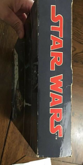 Vintage RARE VHS Beta Star Wars Movie Empty Box Store Display Promo 14” X 10” 6