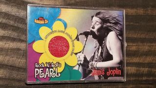 2001 Topps American Pie Relics 4 Janis Joplin Worn Dress Rock 