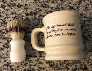 Vintage Old Spice Shaving Mug Large Home Decor Men ' s Grooming Collectible 2