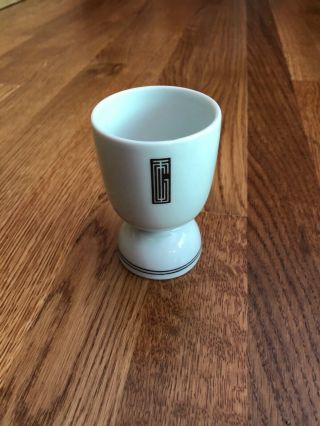 Ss Normandie Egg Cup From French Line Cgt