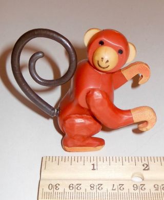 Vintage Fisher Price Replacement Monkey For Play Family Circus Train 991 135 2