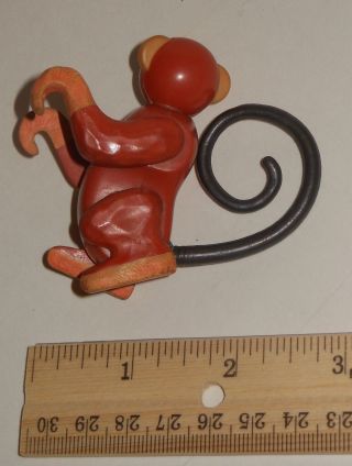 Vintage Fisher Price Replacement Monkey For Play Family Circus Train 991 135 4