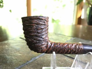 Vintage Estate Tobacco Pipe The Tinder Box Volcanic Made In France 2