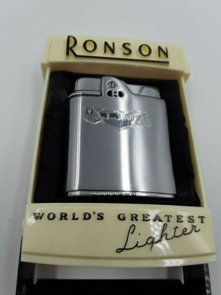 Vintage Ronson Imperial Whirlwind Lighter.  Never Fired Orig.  Box