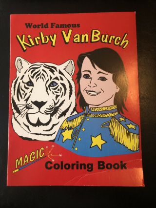 Vintage Kirby Van Burch Magic Coloring Book Drawings By Schoeninger China